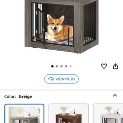 New dog crate 