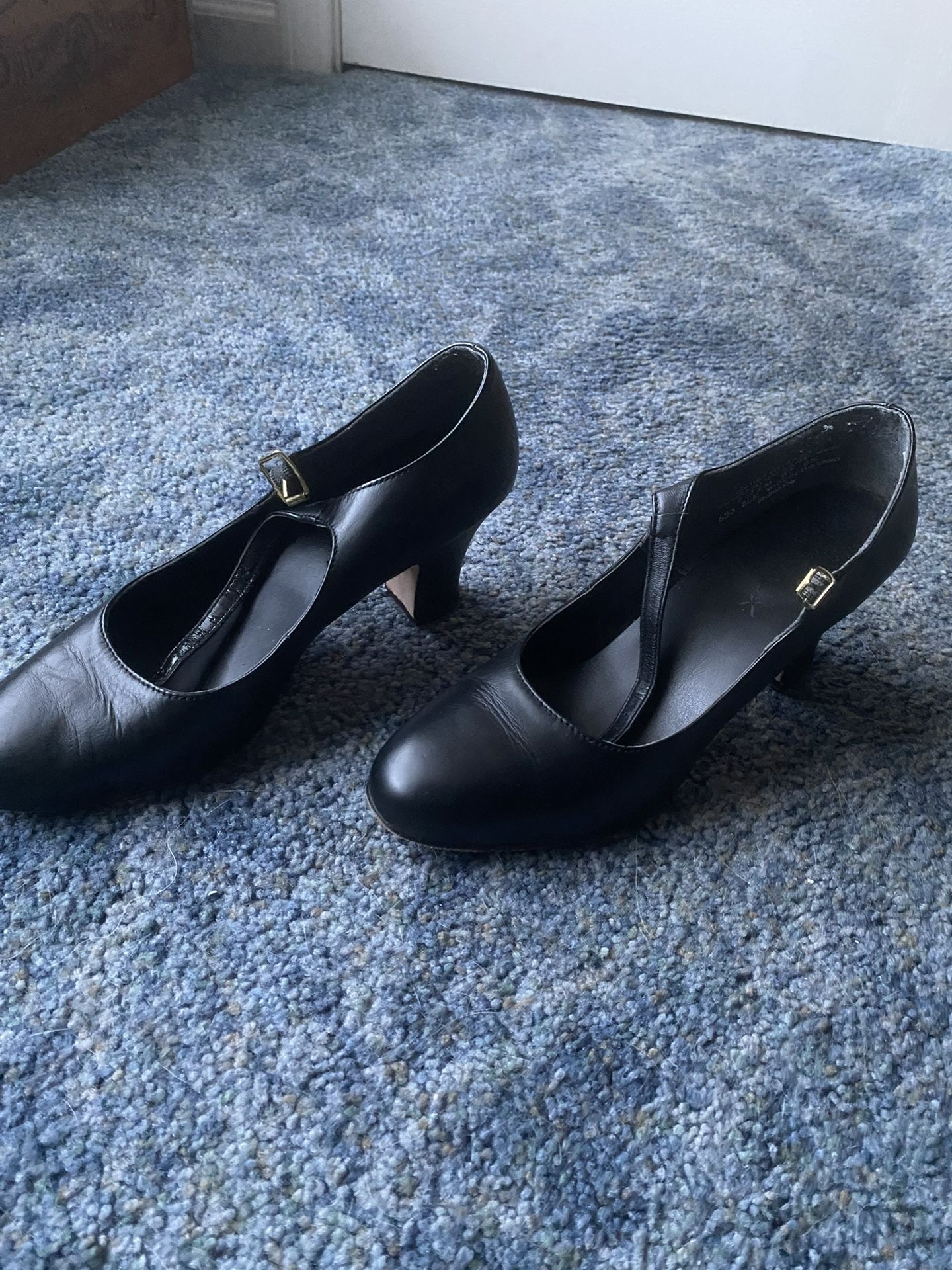 Capezio Black Character Shoes