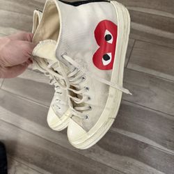 CDG Converse Commes Des Garcone Size 11