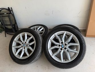 OEM BMW 20” Wheels & Bridgestone Alenza Tires – Set of 4 – Excellent Condition