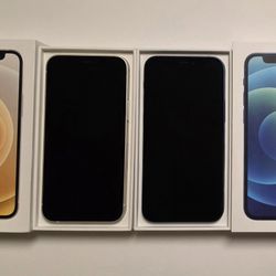 [USED] iphone Mini 12 Blue 64GB OR White 128GB