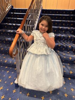 Blue Princess Dress 👗 Size 7