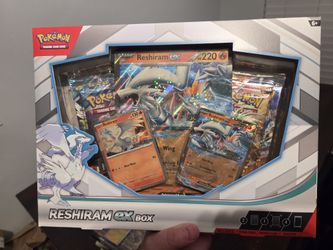 Pokémon reshiram ex box
