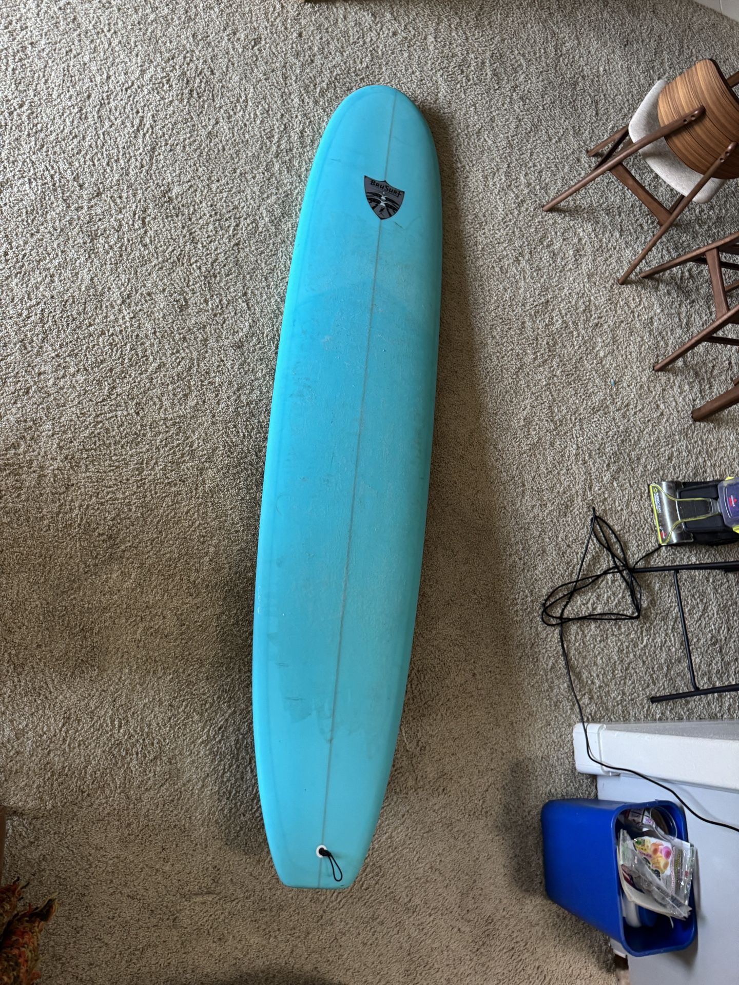 9 ft fiberglass surfboard | Longboard