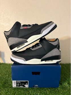 Jordan 3 Retro Levi's Black