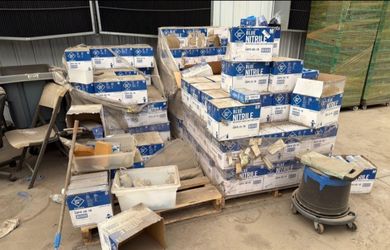 Safety Zone Blue Nitrile Gloves Bulk Lot