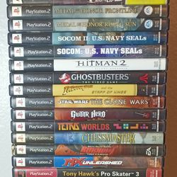 PS2 Game Lot