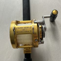 30T Penn Reel International And Custom Rod