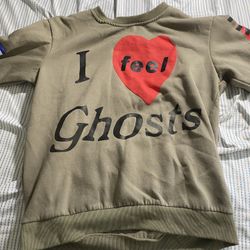 Kanye west Kid cudi kids see ghost M sweater 