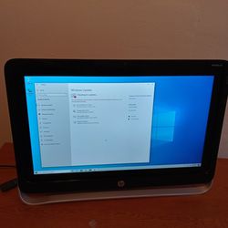 HP 21 In All In One Desktop Touchscreen Pc