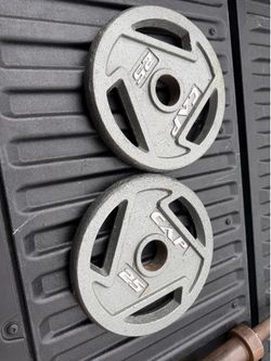 140 lb Olympic Plates Set – 45s & 25s (CAP) – Rancho / Fontana