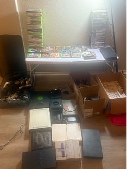 Retro video game lot