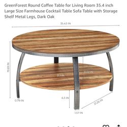 Round Coffee Table
