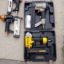 DeWalt Porter Cable Nail & Staple Gun Set
