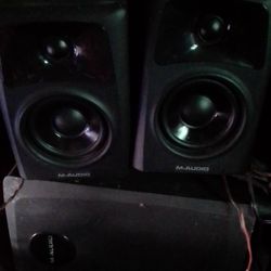 M Audio Speakers 