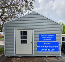 shed casita de patio 14x36 delivery included
