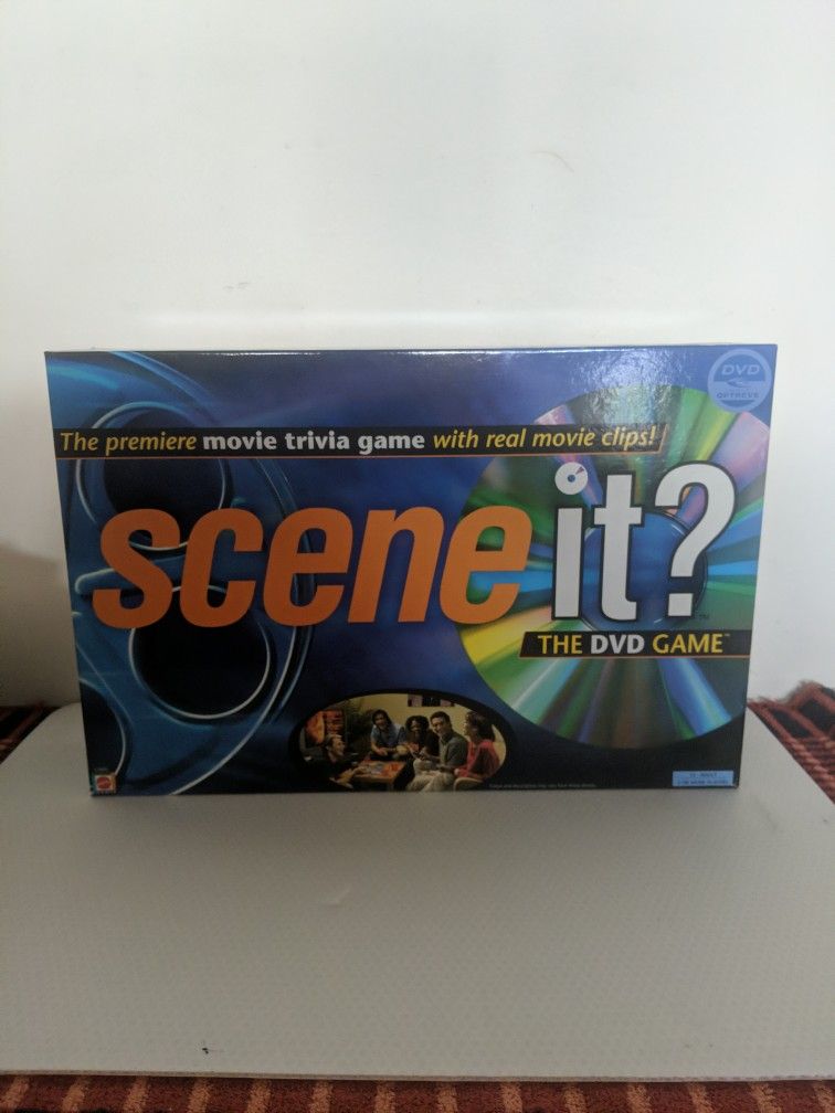 Original SCENE IT? Movie Edition DVD Board Game + Sequel Pack