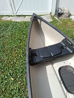 Fourteen foot flat bottom canoe