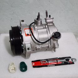 AC Compressor with Clutch for Jeep Compass Patriot 09-17 Dodge Caliber 2.0L 2.4L