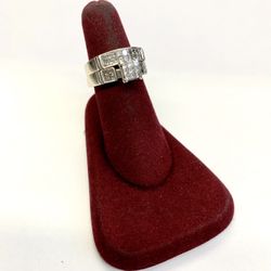 FLAWLESS 14K DIAMOND WEDDING RINGS 
