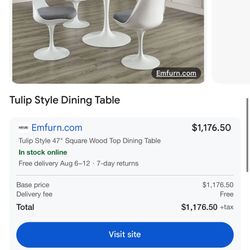 Tulip Dining Table 
