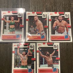 2023 UFC Rated Rookie Lot Of 5