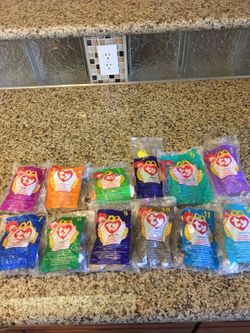 McDonald Ty Babies Complete Set and Extras