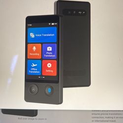 NEW LANGUAGE TRANSLATOR DEVICE. Voice Translation. High Accuracy. Translate 144 Languages & Accents.