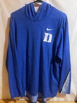 Nike Duke Blue Devils Hoodie Shirt Long Sleeve Mens XL Pullover Used Good Condition $40 Meet Up In Irving @dfwgoods