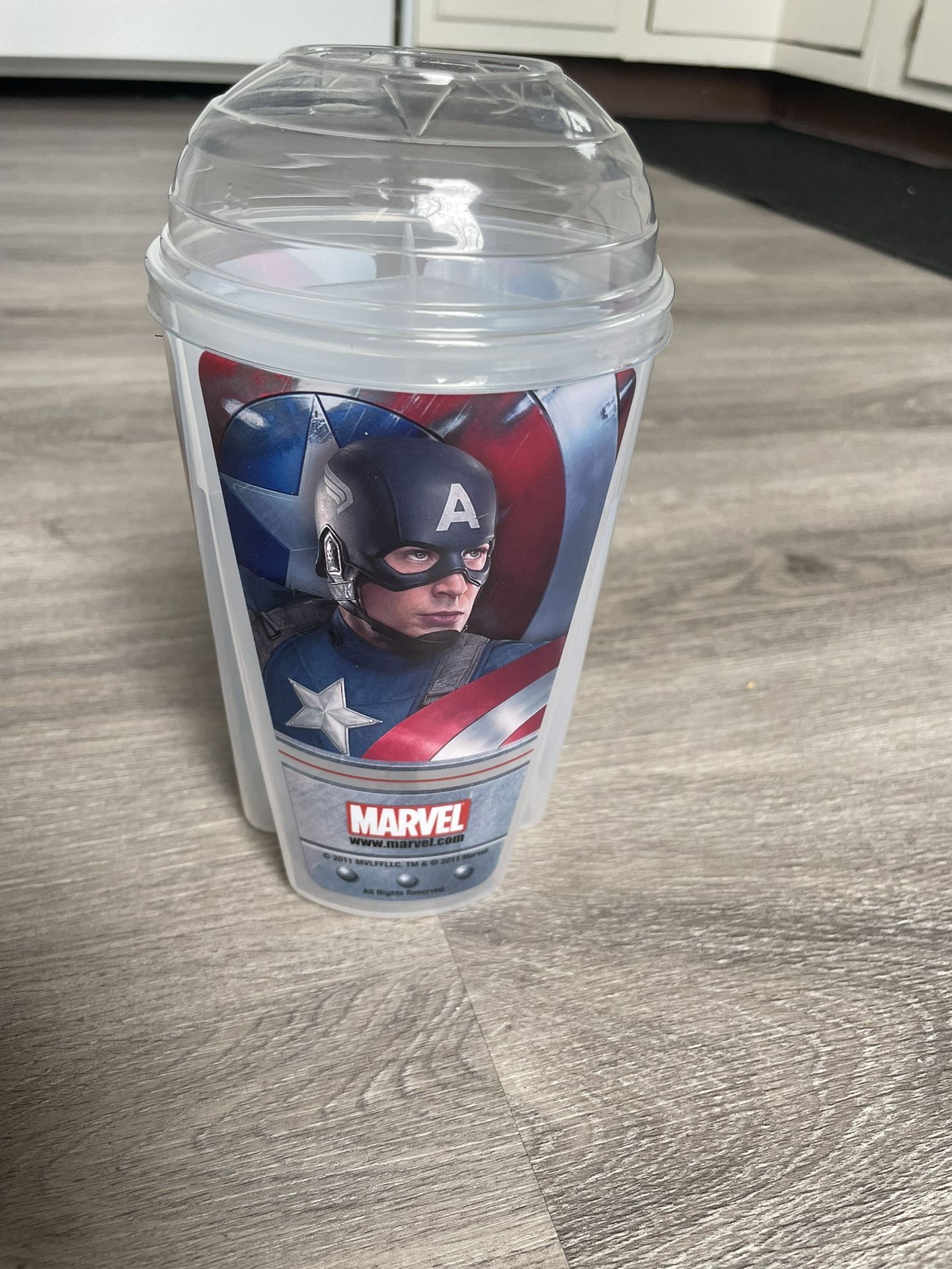 Marvel Captain America Tri Comparment Cups