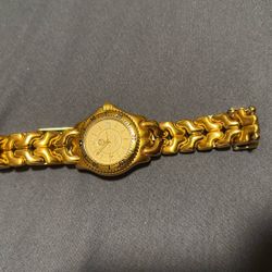 Tag Heuer Professional 200m Gold Plated Quartz Watch WG1330