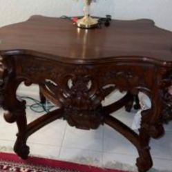 Vintage Wood Table 