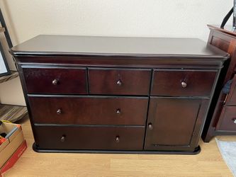 Dark Brown Baby Dresser