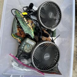 AC Infinity Exhaust Fan, 2 Circulating Fans With Controller 