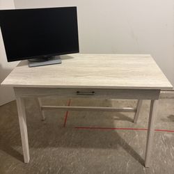 Desk & Dell Monitor