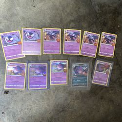 POKÉMON CARDS GENGAR FAMILY COLLECTION HOLOS