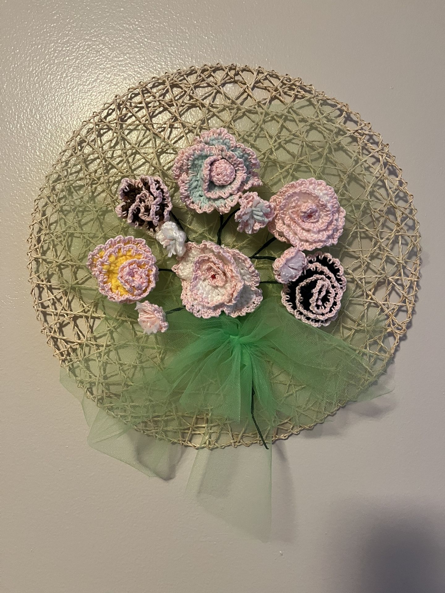 Handcrafted Crochet Roses_flowers_with Four Different Designs