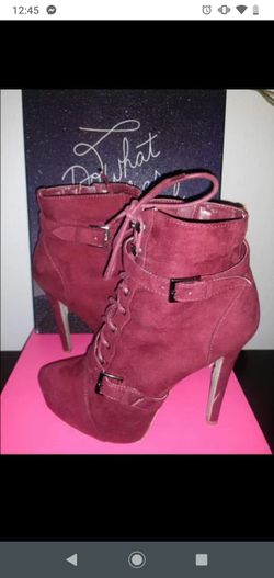 Women's high heels boots