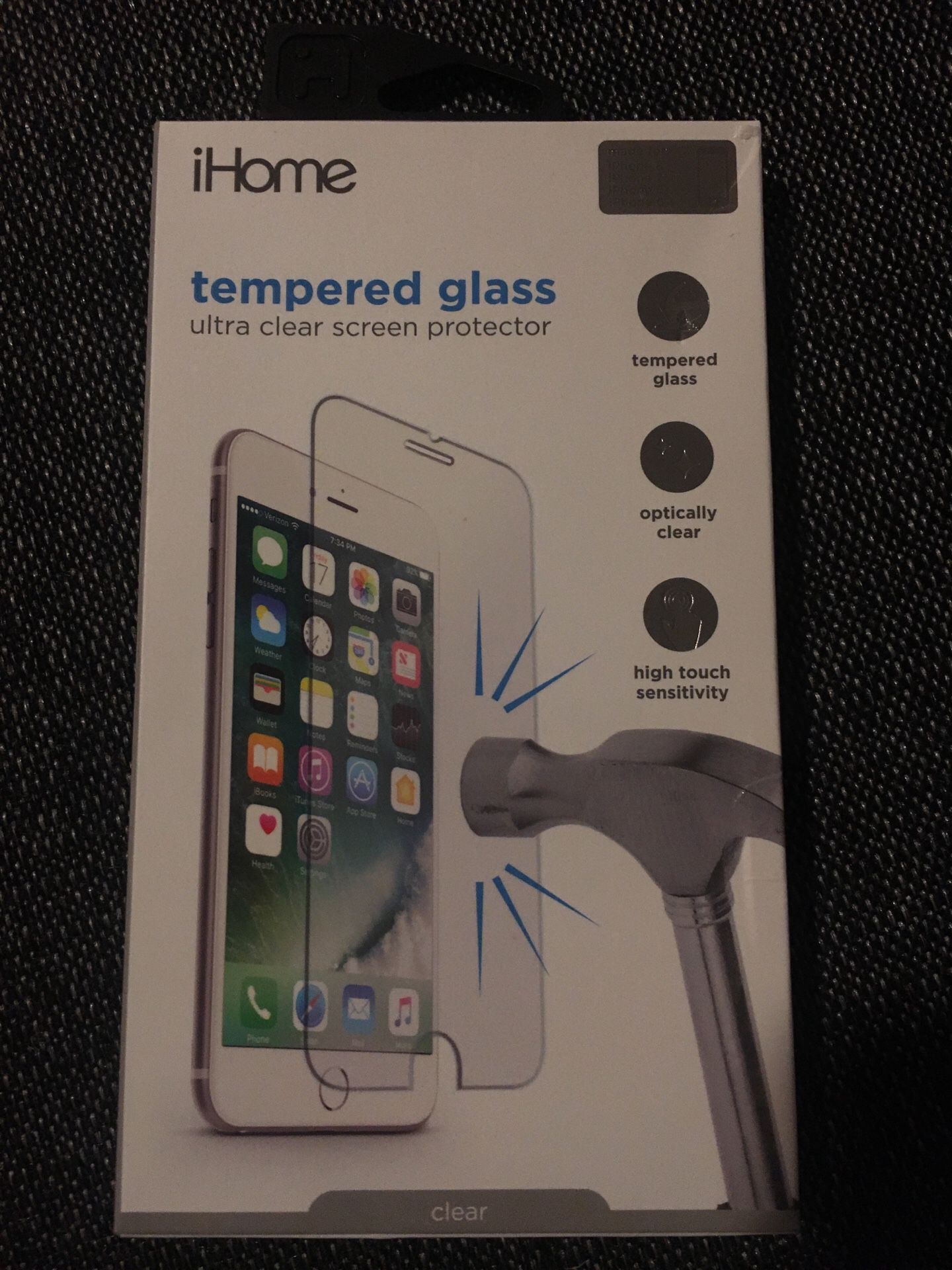 IHome tempered glass for iPhone 8/7/6s/6