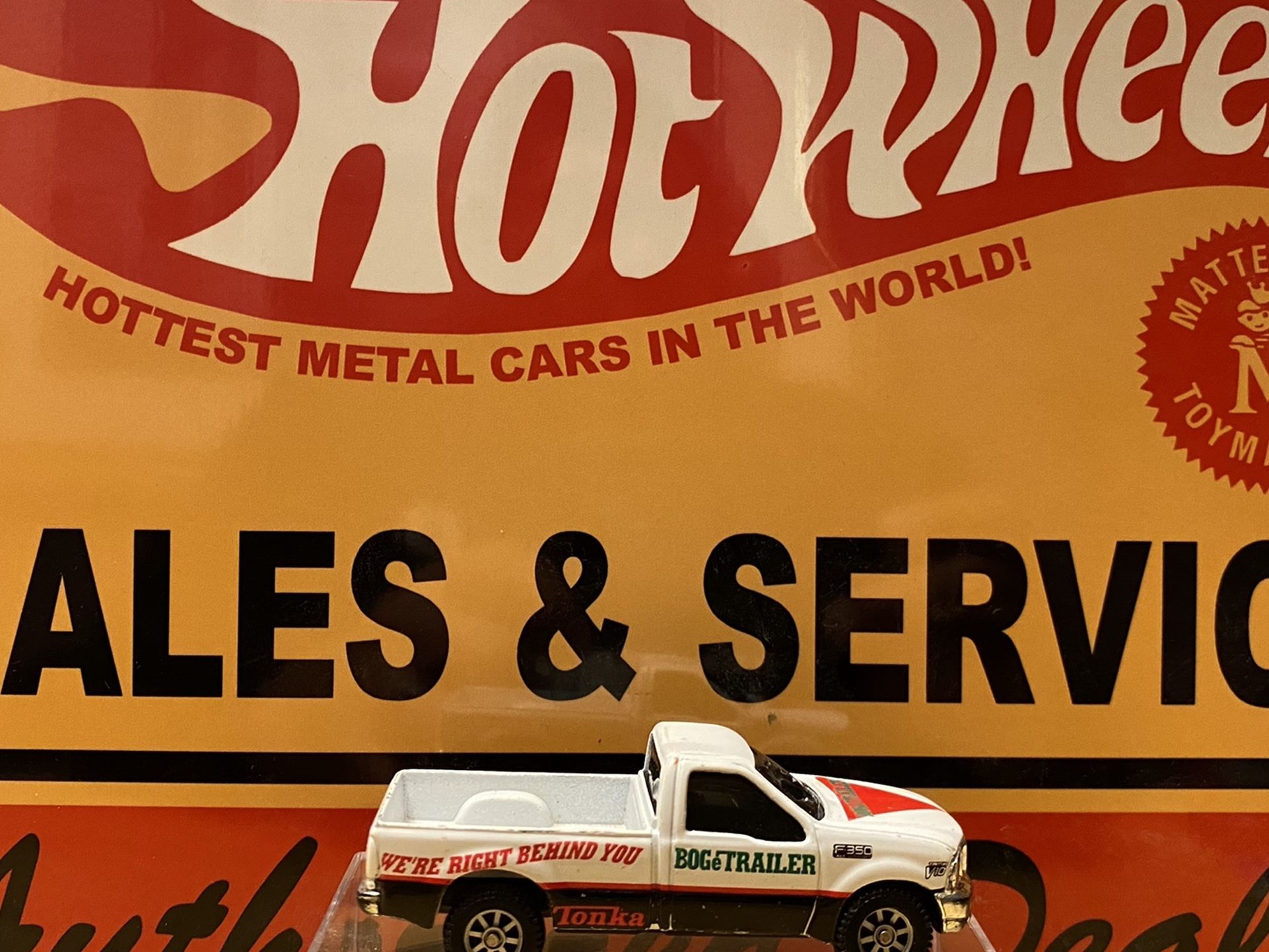 MAISTO TONKA Loose Ford F350 TRUCK 2000 Super Duty Pickup Boge Trailer