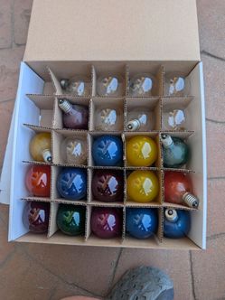 G50 Globe Light Bulbs – Clear & Colored – E17 Base