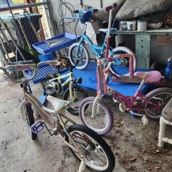 $75 for ALL children's child bicycle bikes bicycles bundle tricycle trike scooter