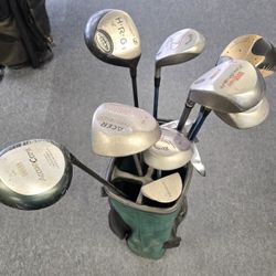 Misc Golf Club Set With Carry Bag 