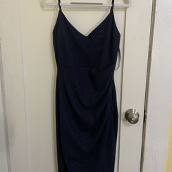 Windsor Dress Navy Blue 