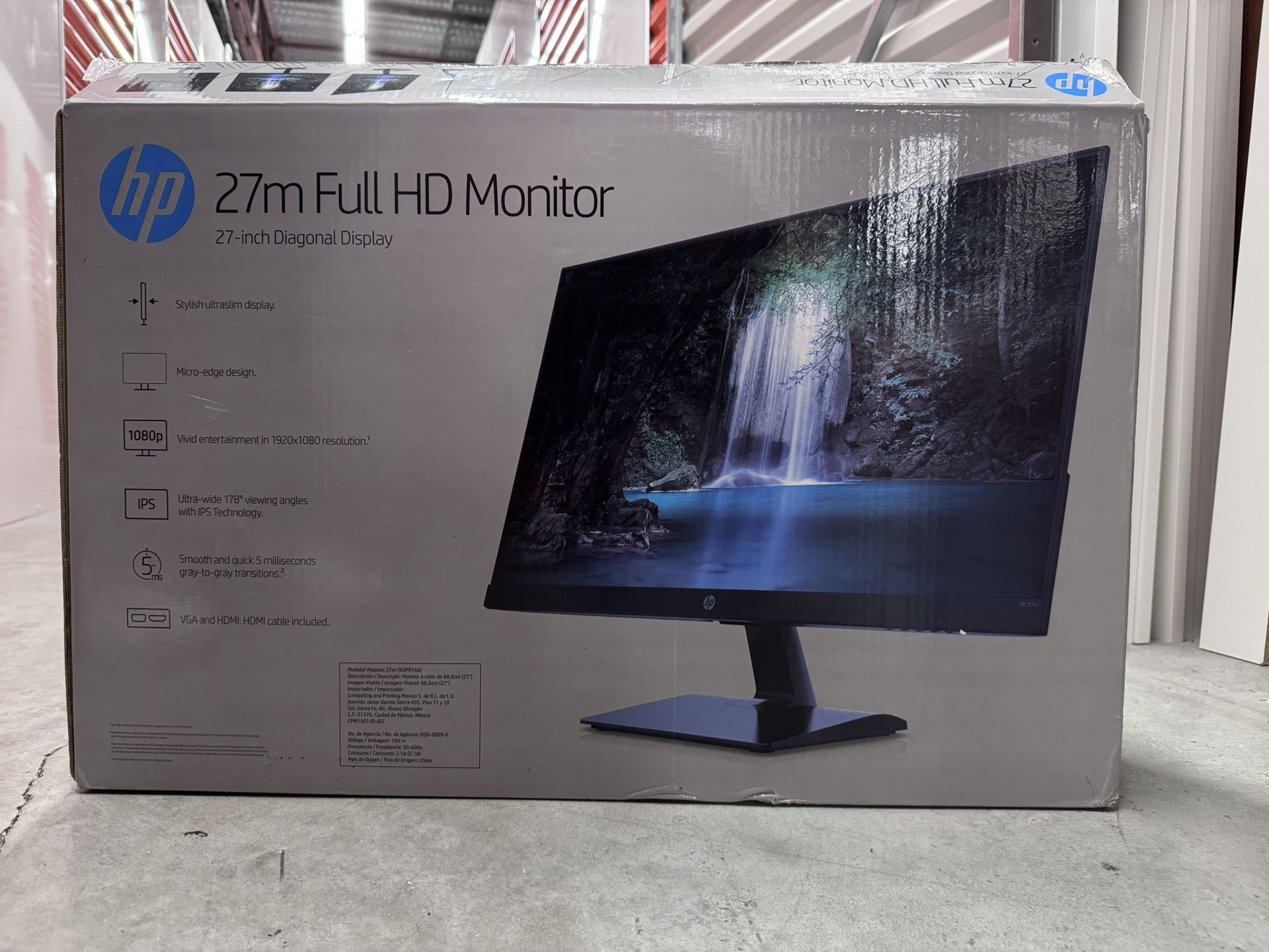 27”HP Monitor
