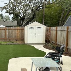 7x7 Resin Shed