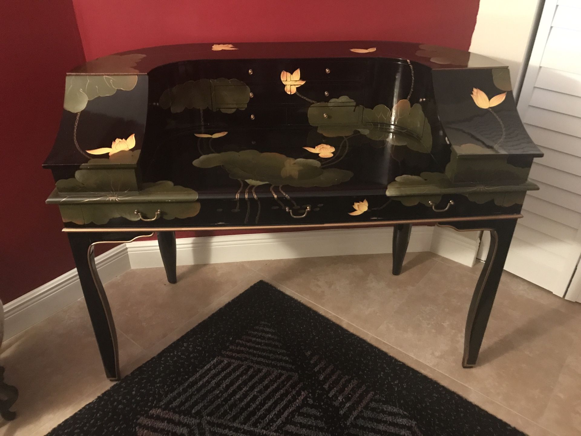Floral Writing Desk