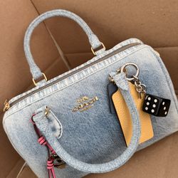 Coach Medium Denim Rowan