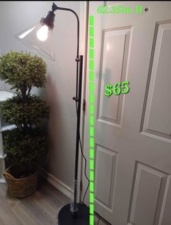 Threshold Glass  Shepard Floor Lamp Designed With Studio Mcgee$65 New