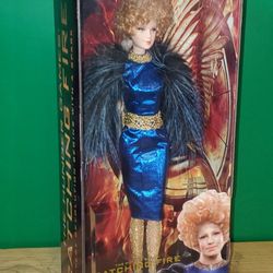 The Hunger Games: Catching Fire Effie Fashion Doll By Mattel! New In Box!